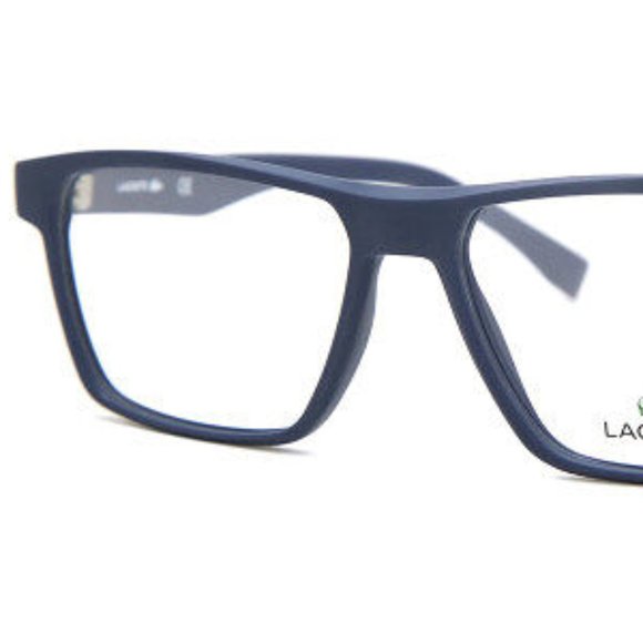 NEW and AUTHENTIC Lacoste eyeglasses Blue/Black L2843 424 reading frames 56-15 - Picture 2 of 5